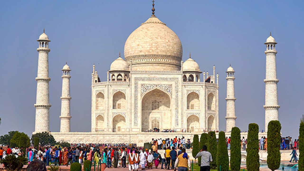 Tourism department plans chopper service for aerial view of Taj Mahal